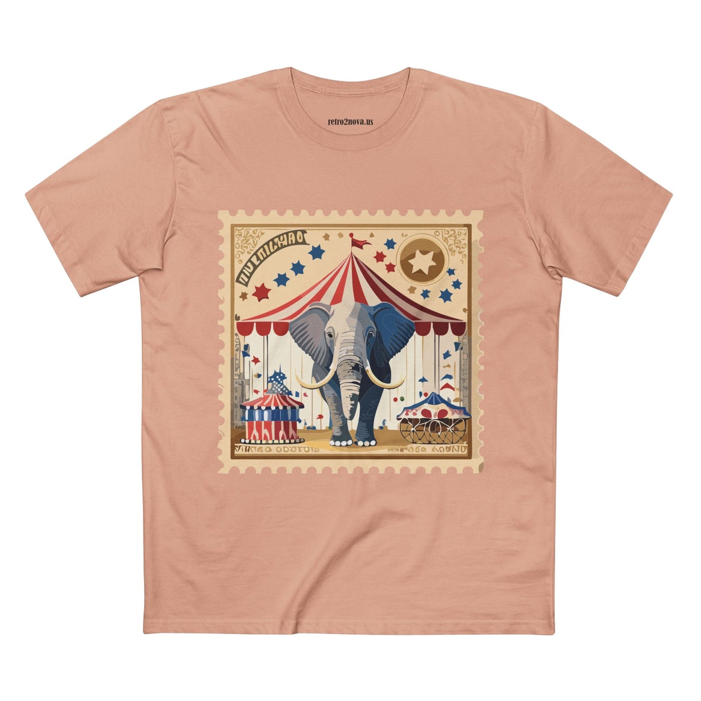Stamp Shirt Postage Stamp Tee Unisex Premium Cotton Original Art Design From Retro2Nova PS 50