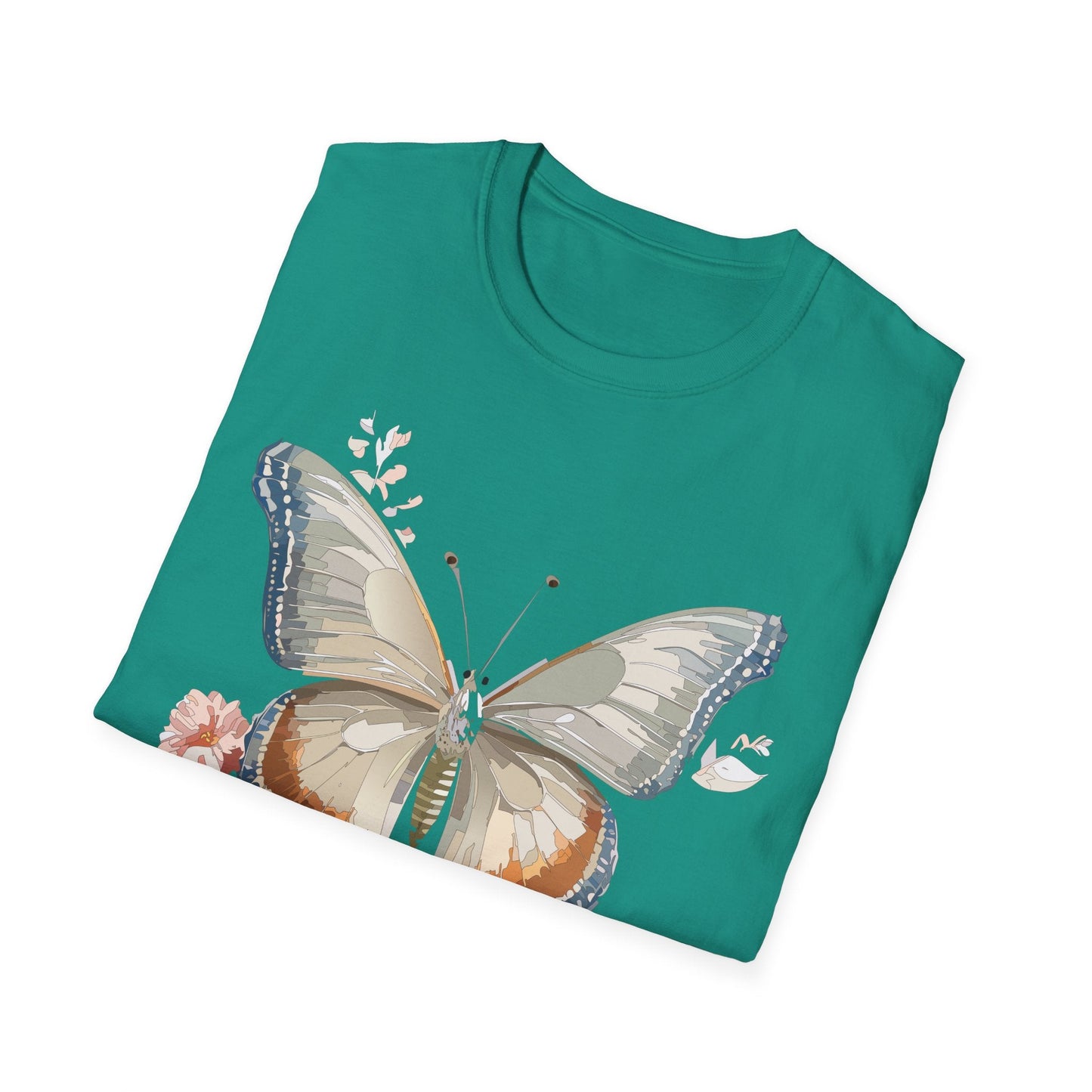 Butterfly Shirt Unisex Softstyle T Shirt Gildan 64000 Monarch Butterfly Tee Everyday Comfort