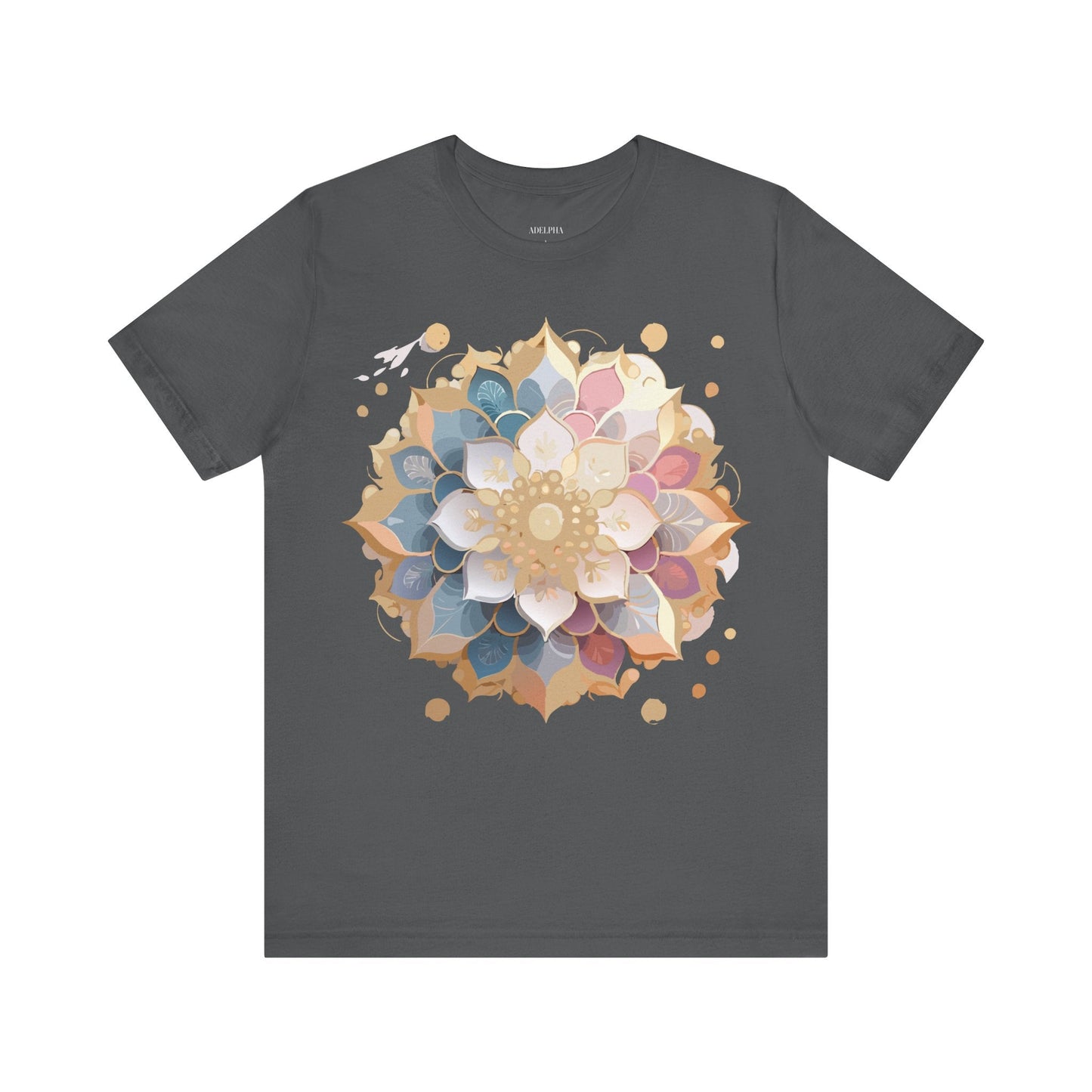 Mandala Graphic Tee Unisex Jersey Short Sleeve From Adelpha Vintage Inspired Artwork
