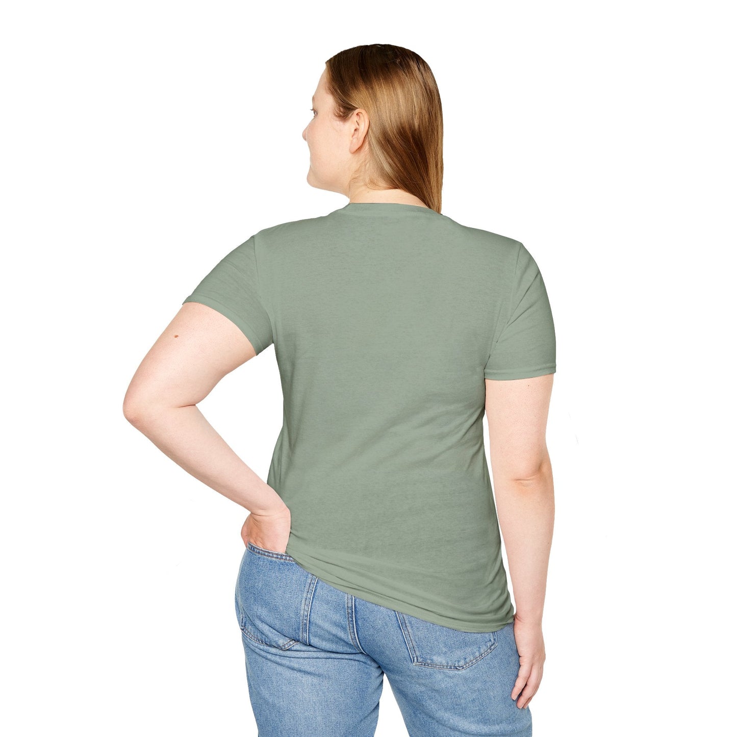 Womens Graphic T Shirt Art Design Tee Softstyle 64000 Unisex Lightweight Cotton Fabric