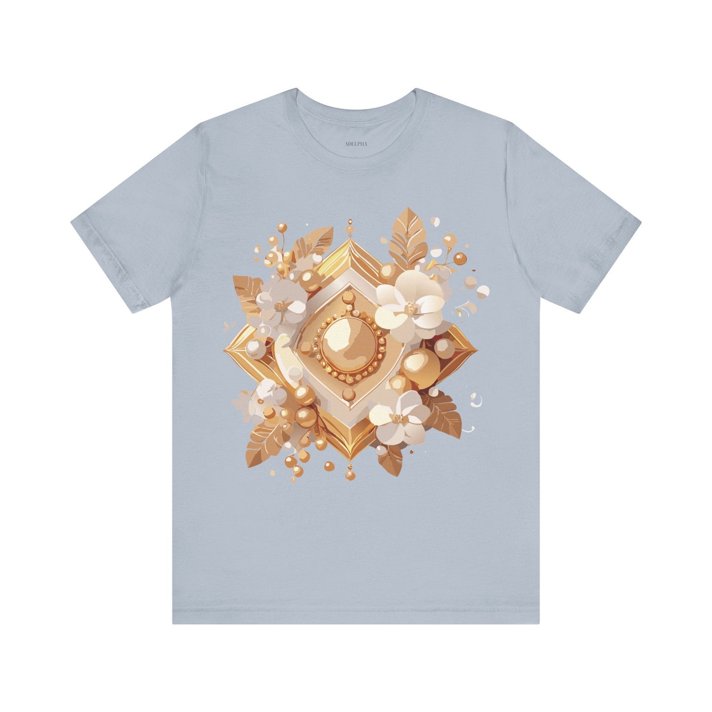 Jewelry Graphic Unisex 100 Cotton Vintage Treasure Art T-Shirt 28
