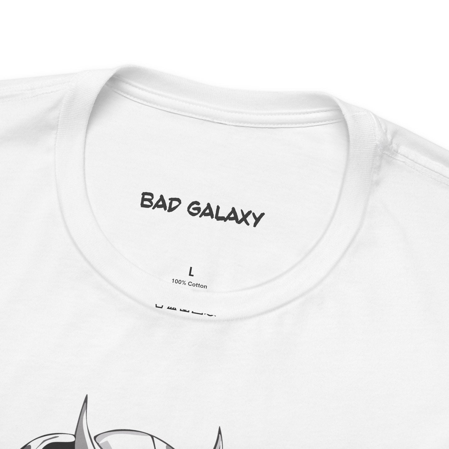 Alien Tee Shirt From Bad Galaxy USA Made To Order Cotton Tee With Eco Friendly Inks Now