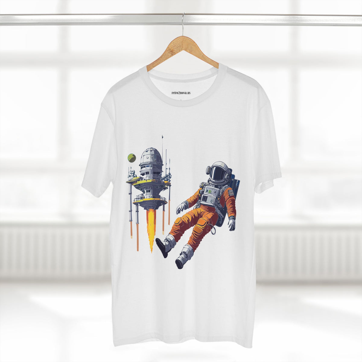 Cosmos Astronaut Graphic Tee Staple Unisex 100 Cotton Tee Shirt - CS-6