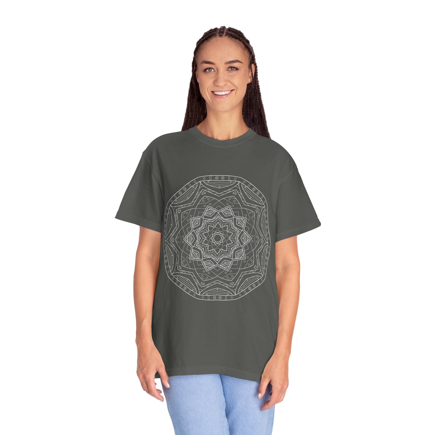 Unisex T-shirt with abstract print