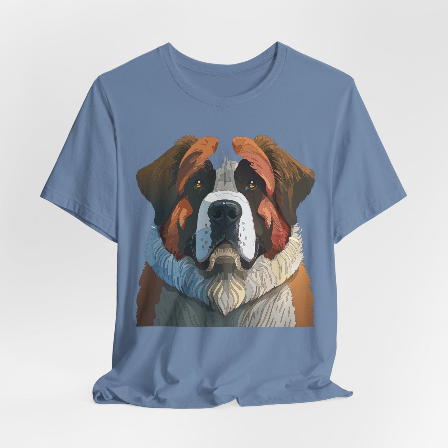 Unisex Animal Shirt Art Design Tee With Wild Animals Print Casual Comfort Wear Everyday Style