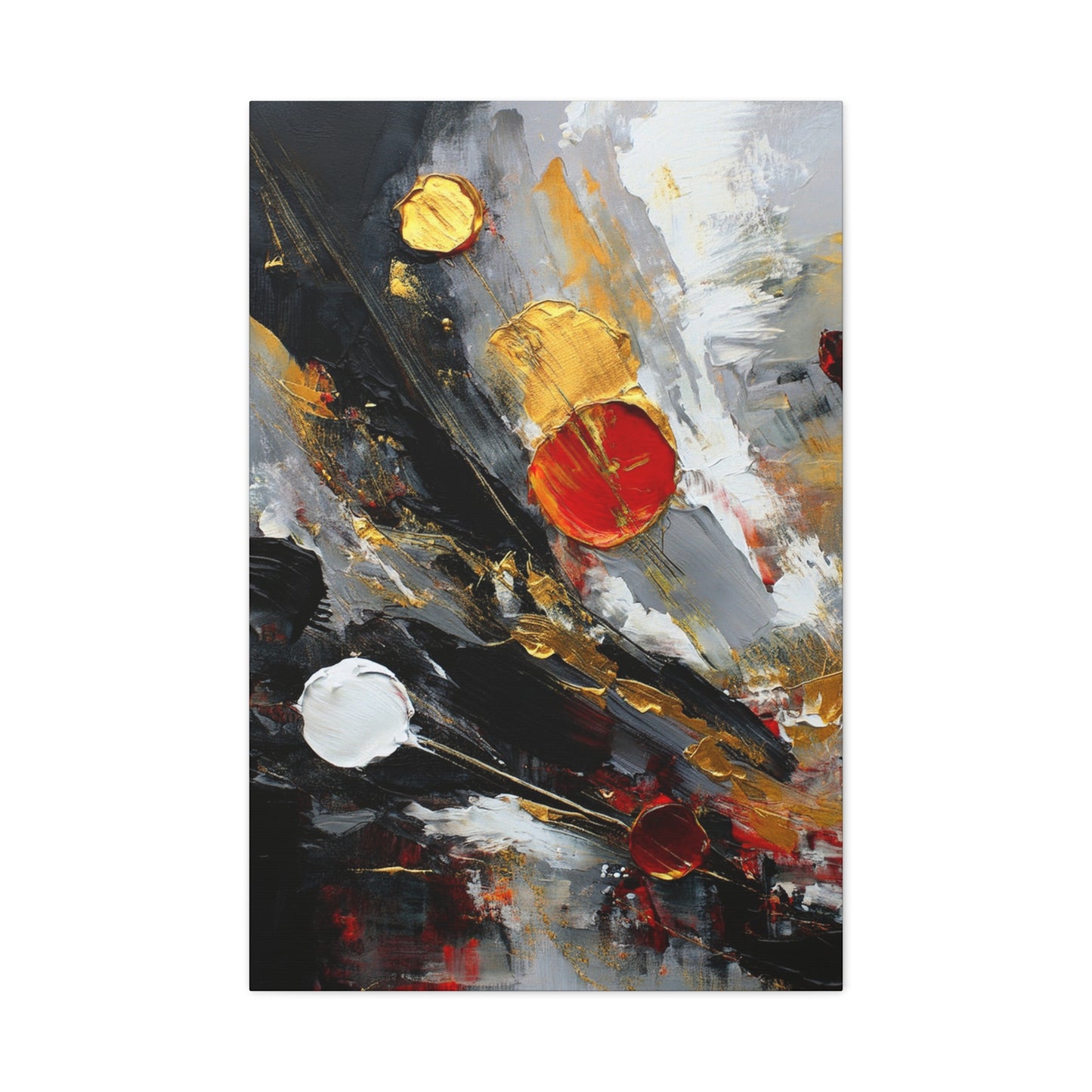 Abstract Oil Painting Print Canvas 20x24,20x30,24x30 24x32,24x36,30x40 32x48,36x48,40x60 Pine-Wood Inner Frame ABS-67