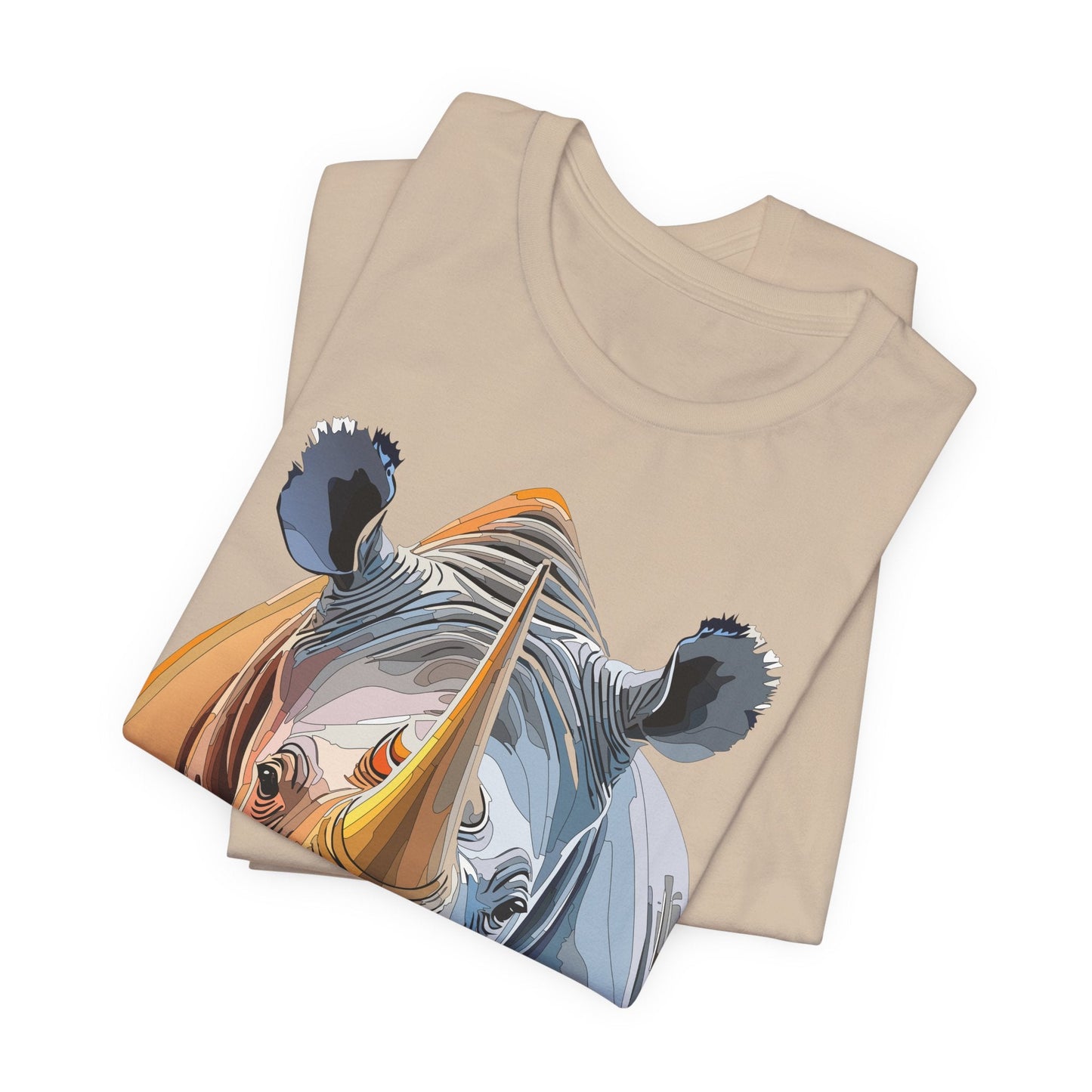 Unisex Animal Graphic Tee Shirt With Art Design Wild Animals Shirt Gildan Softstyle Cotton