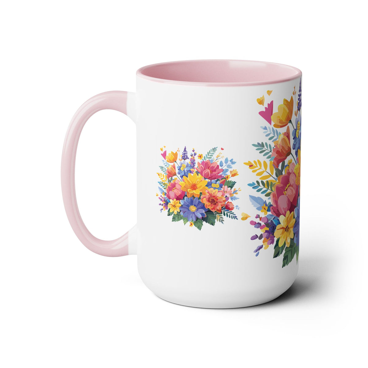 Floral Mug, Floral Cup