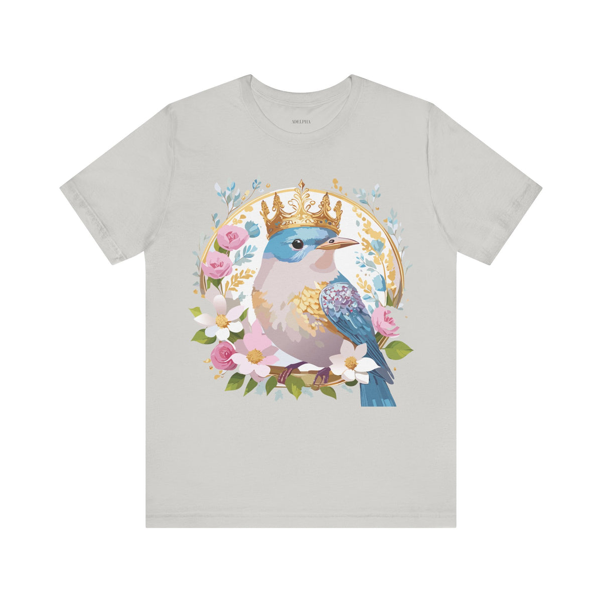 Medallion Graphic Unisex Cotton Bella+Canvas Tee with Art Design d52