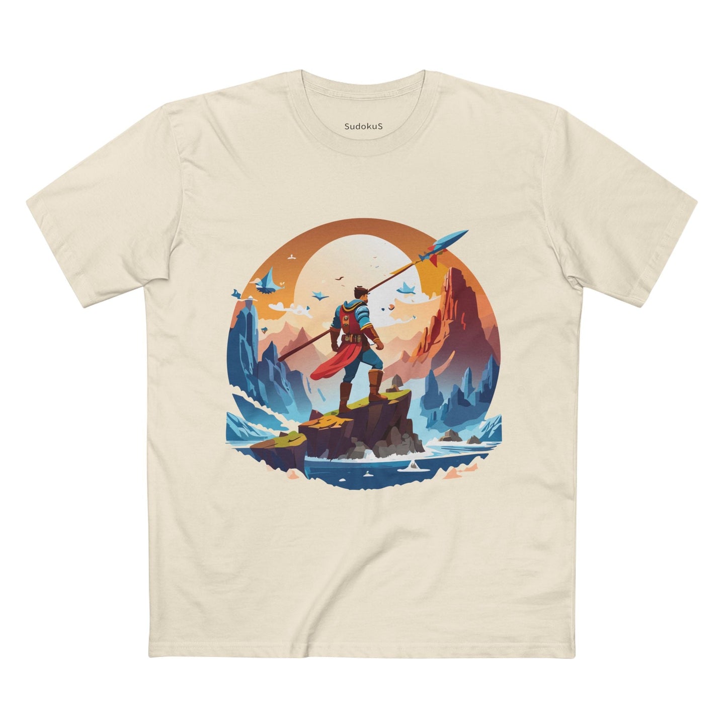 Adventures Graphic Unisex 100 Cotton Staple Tee 12