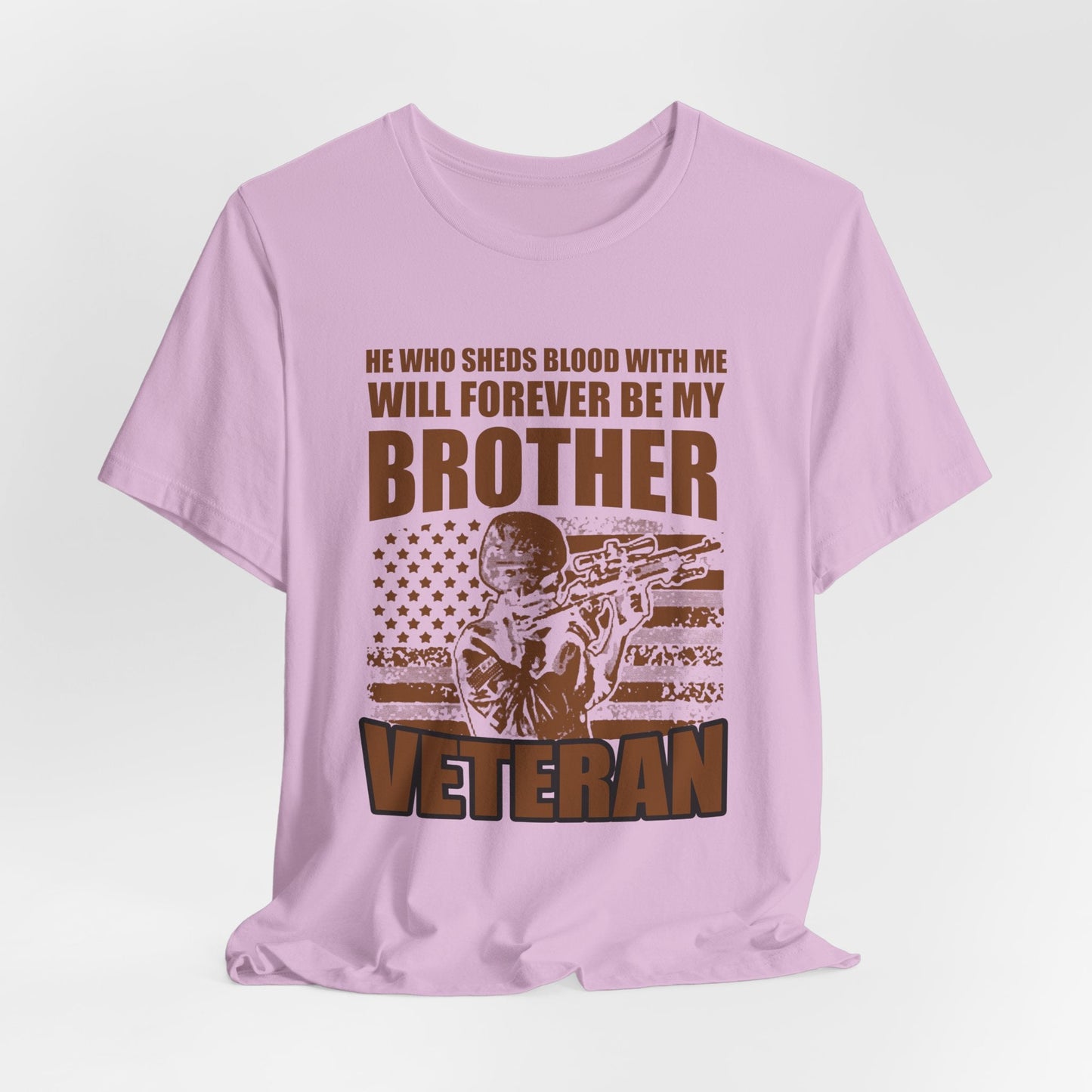 Army Veteran Patriotic Graphic Design Unisex Cotton T-Shirt v47