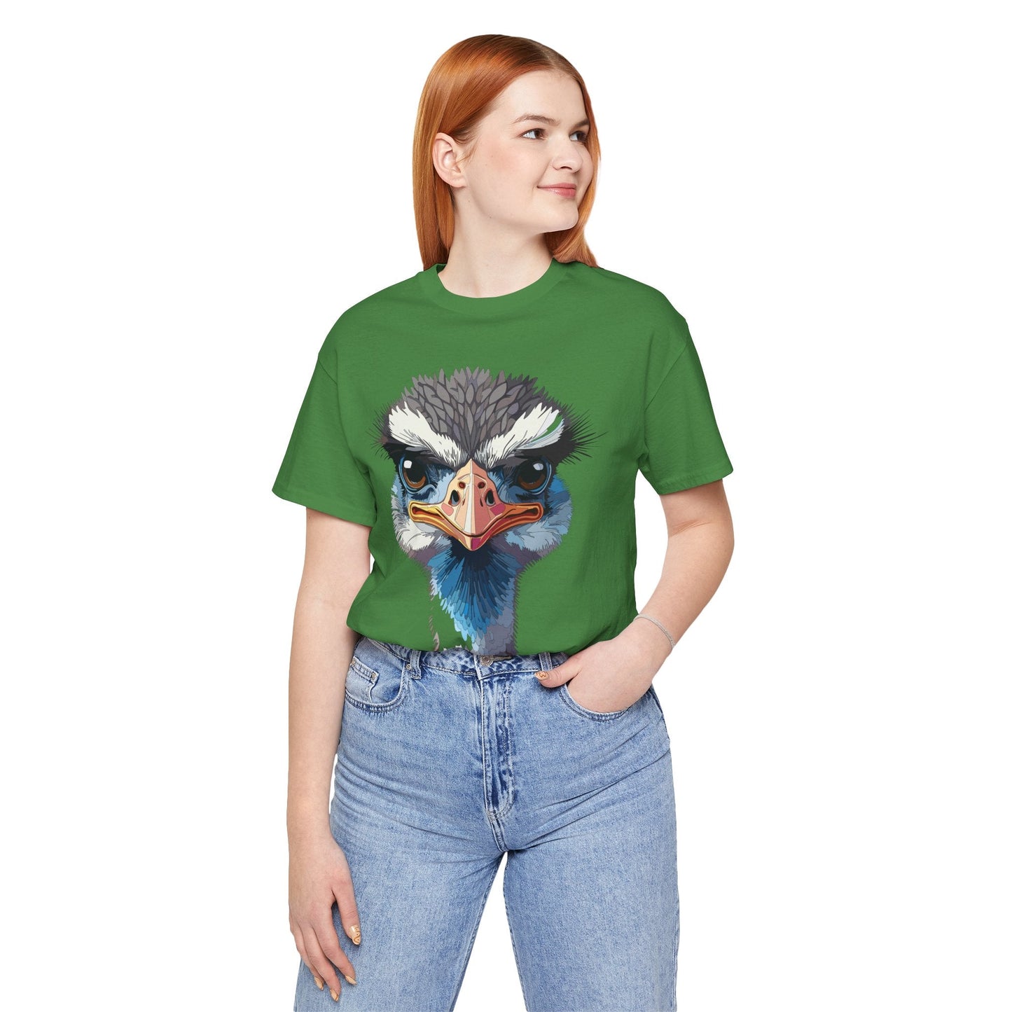 Unisex Animal Tee Shirt With Wildlife Art Design For Men And Women Gildan Softstyle 64000