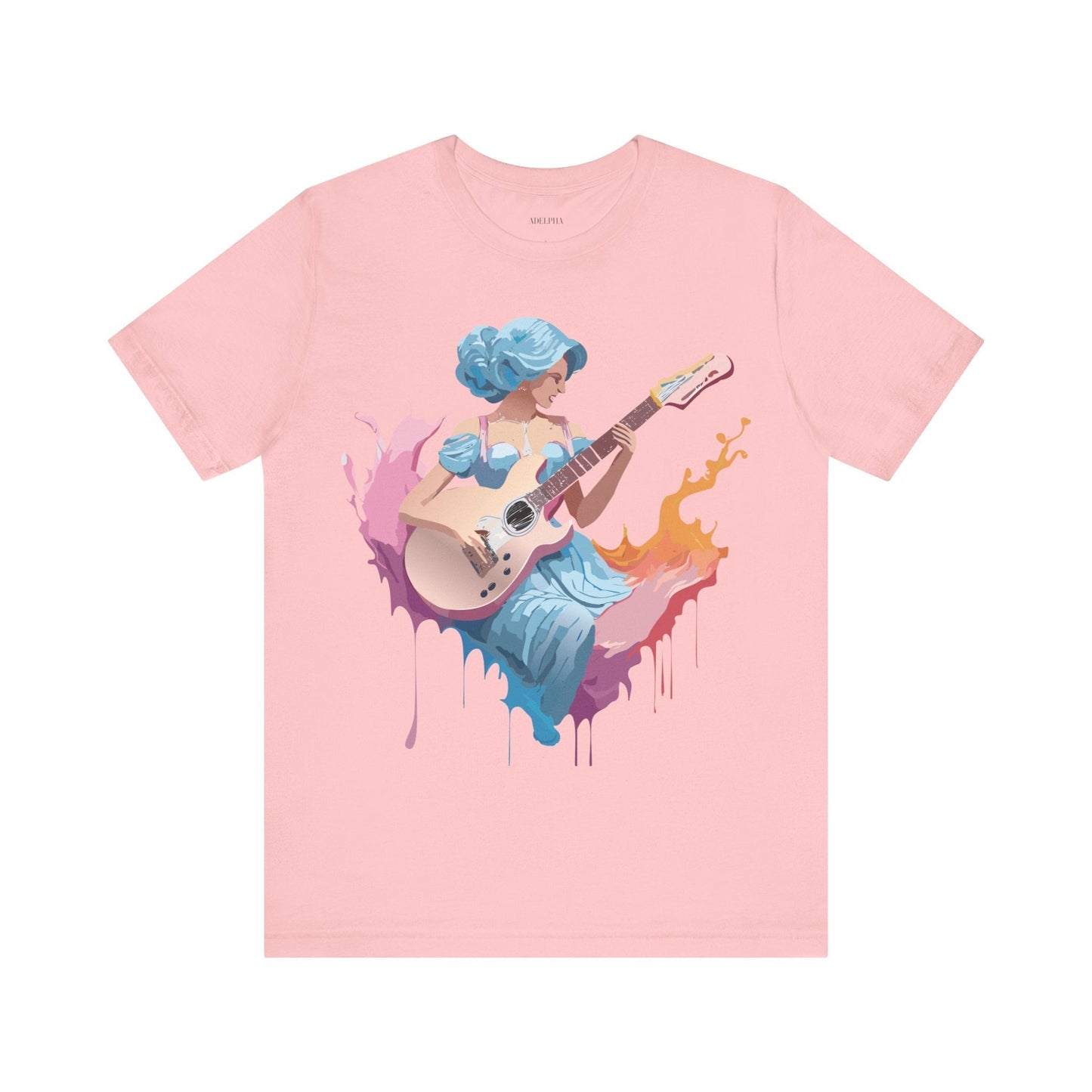 Music T Shirt Graphic Tee Unisex Adelpha Vintage Inspired Artwork Casual Everyday Wear