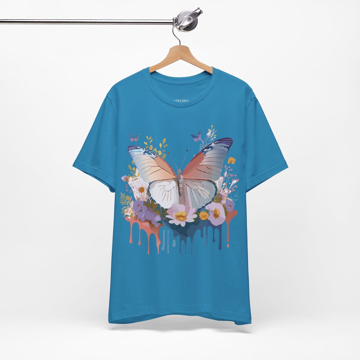 Adelpha Butterfly Graphic T Shirt Unisex Vintage Inspired Short Sleeve Tee