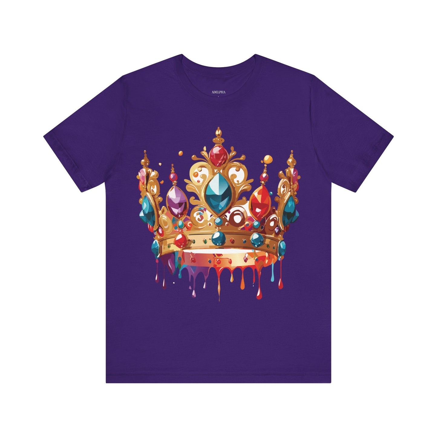 Crown Graphic Unisex 100 Cotton Vintage Artwork Tee 11