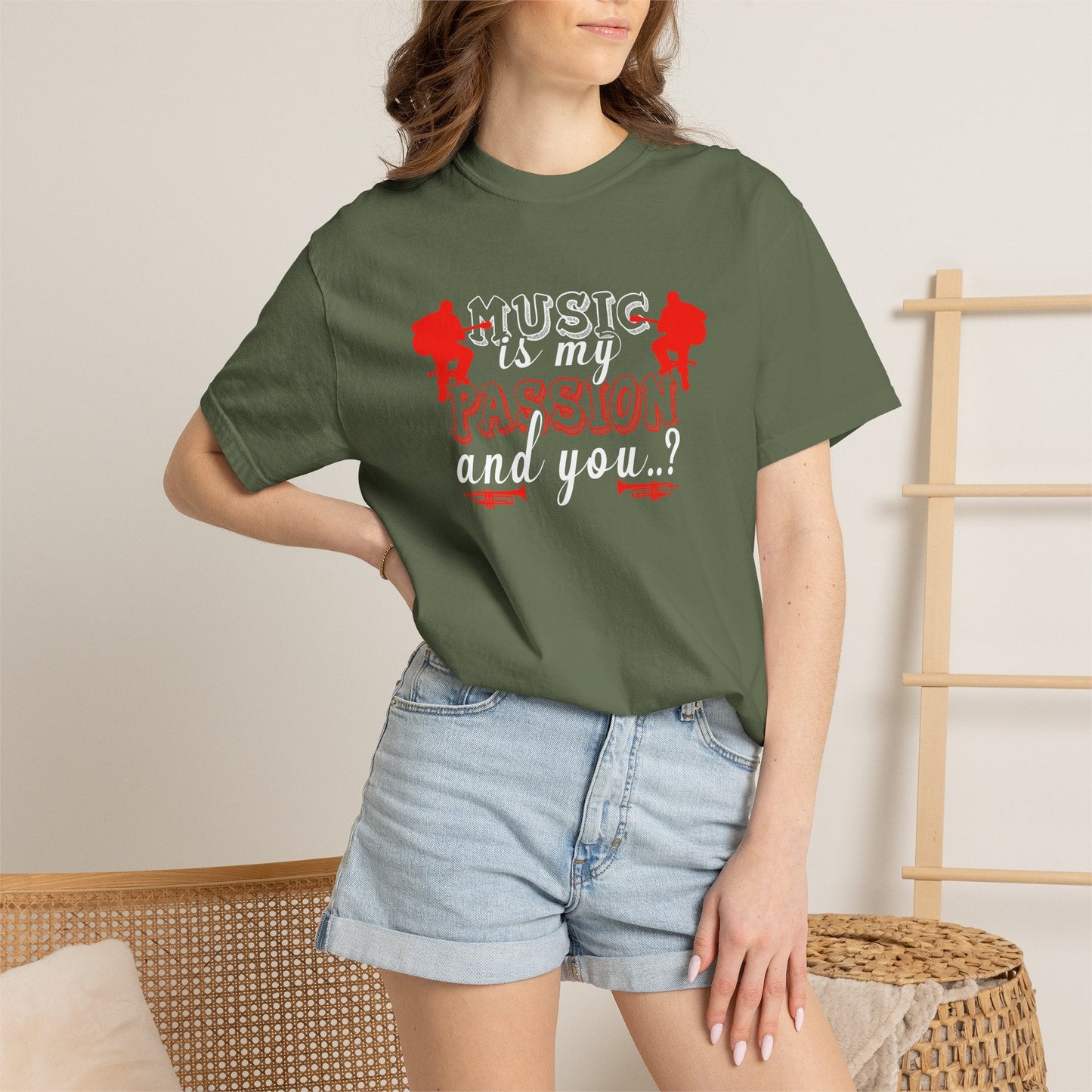 Music Graphic Design Unisex Cotton T-shirt 070
