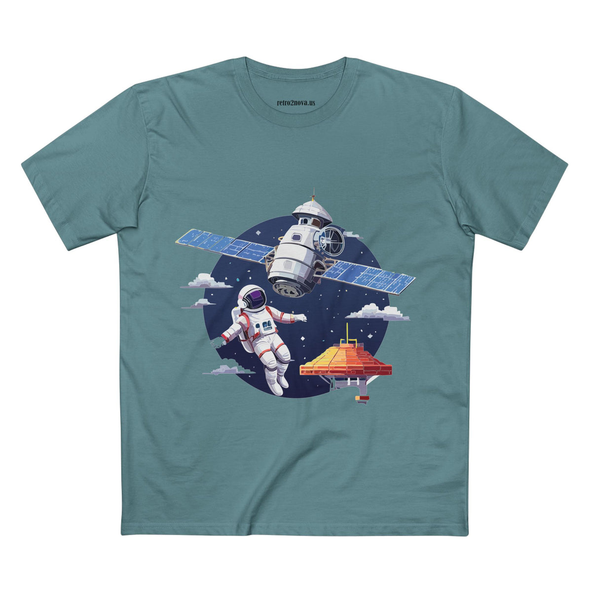 Cosmos Astronaut Graphic Tee Staple Unisex 100 Cotton Tee Shirt - CS-42