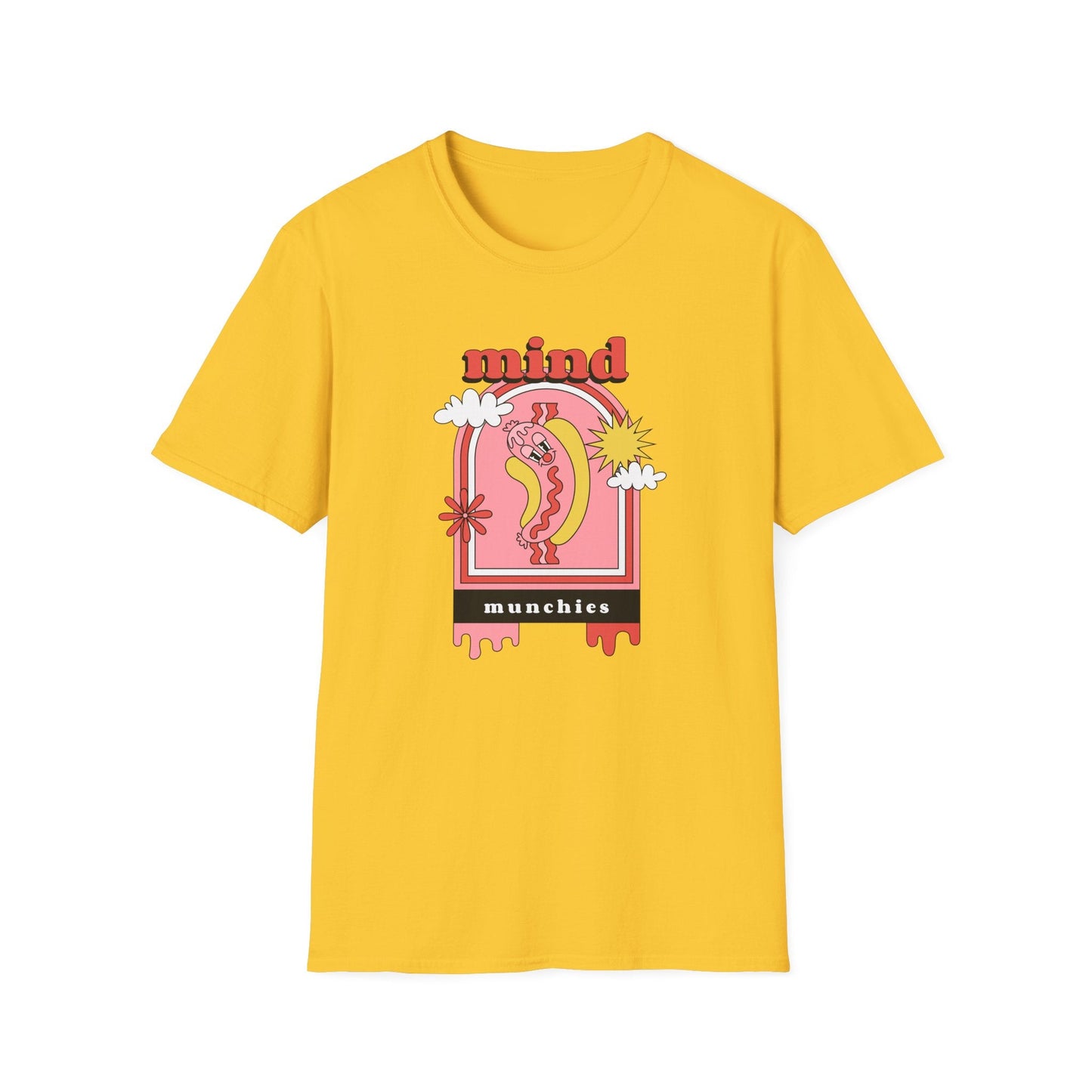 Funny Food T Shirt Unisex Softstyle Gildan 64000 100 Percent Ring Spun Cotton Lightweight Comfort