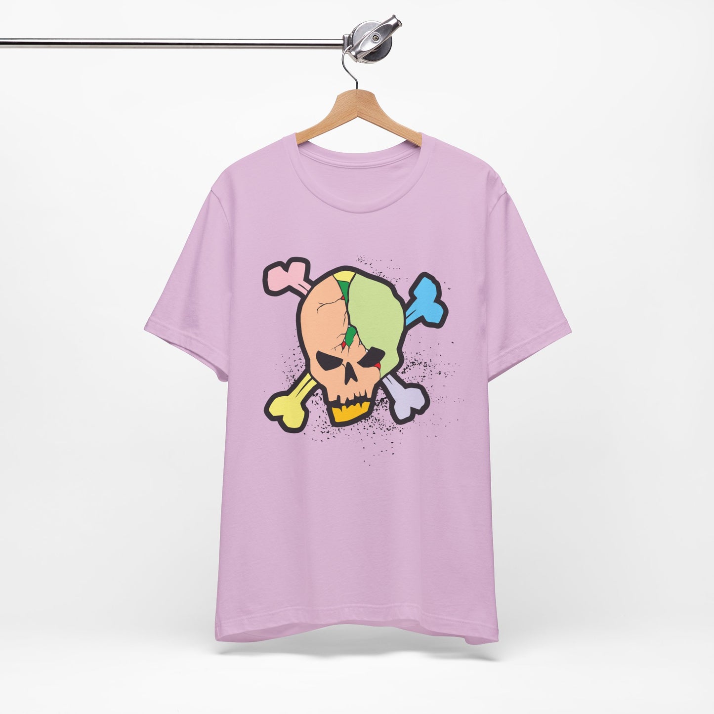 Multi Skull Graphic Design Tee, Skull Shirt, Vintage Tees, Art Design T-Shirt, Vintage Graphic Tee, Art Shirts with Skulls