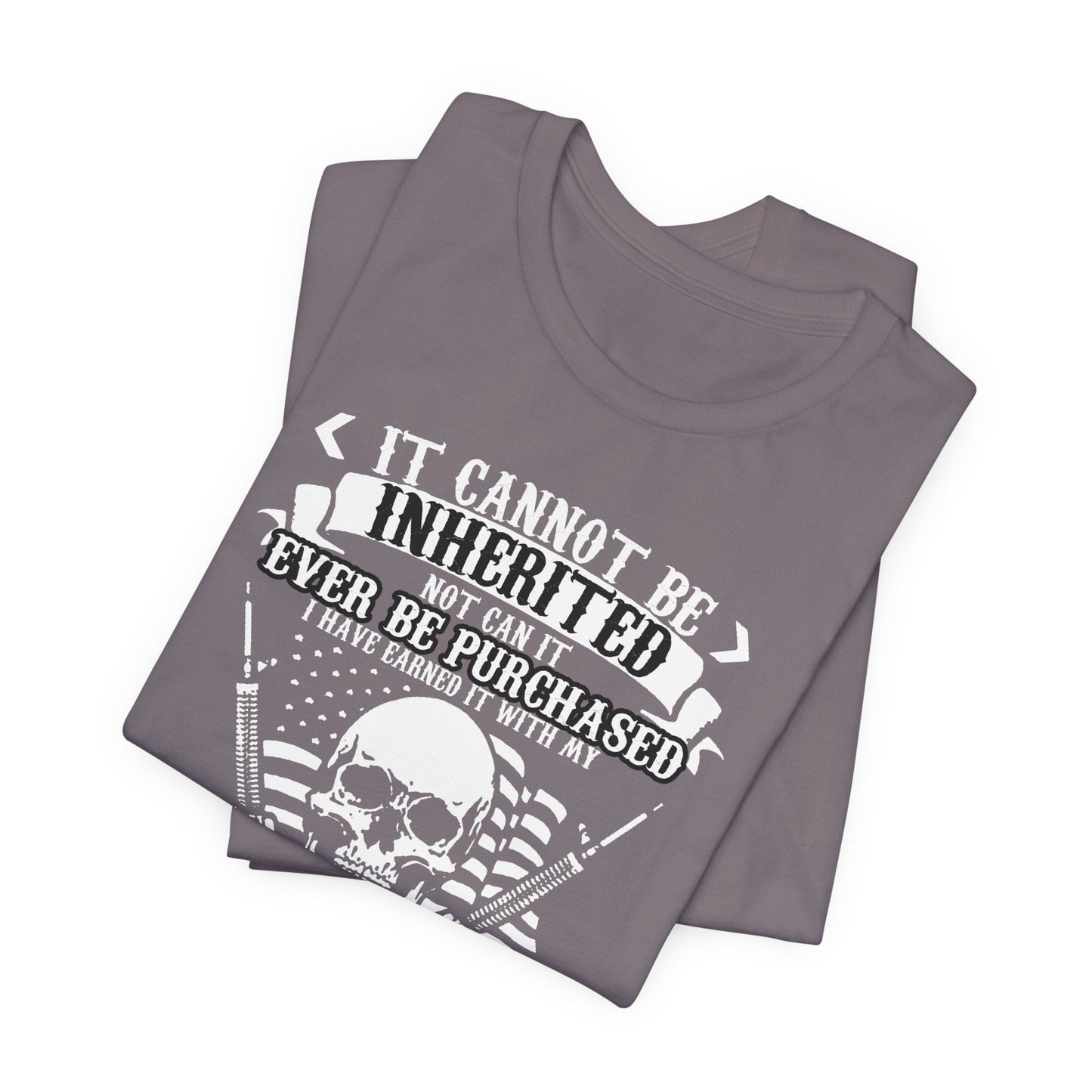 Army Veteran Patriotic Graphic Design Unisex Cotton T-Shirt v54