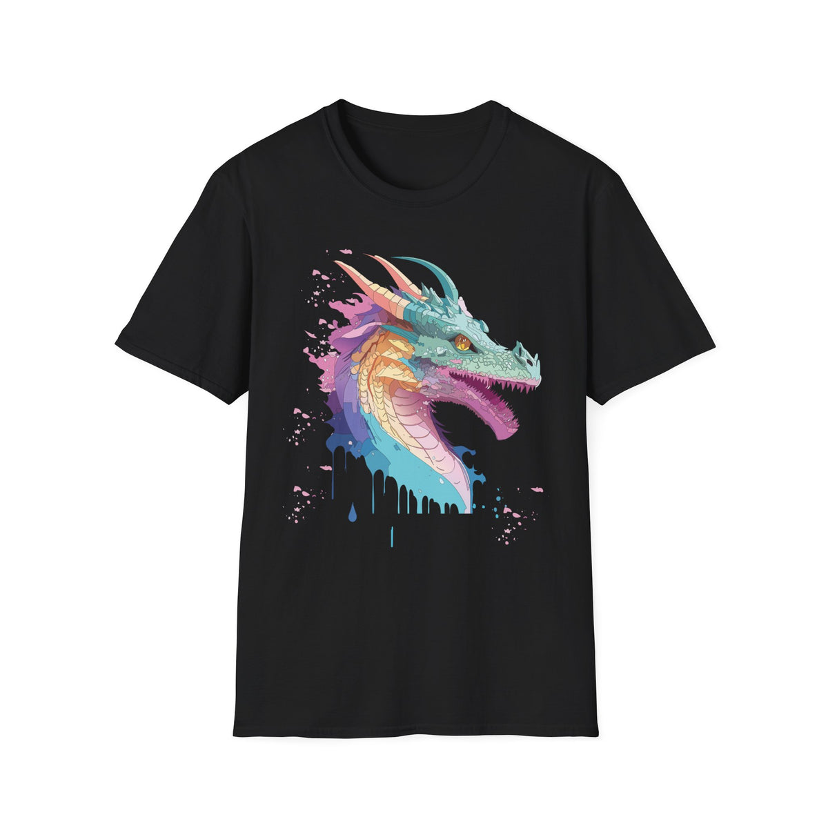 Dragon Graphic Tee Gildan Unisex 100 Cotton Tee Shirt with Animals Design h18