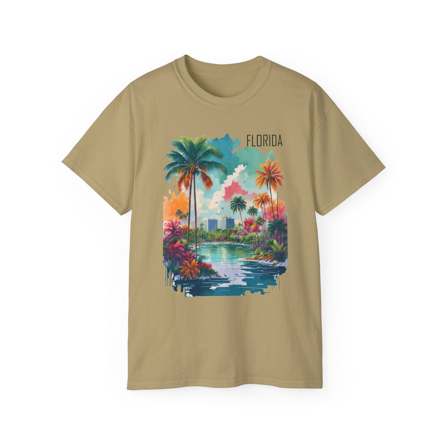 Florida Graphic Unisex Cotton T‑Shirt 2