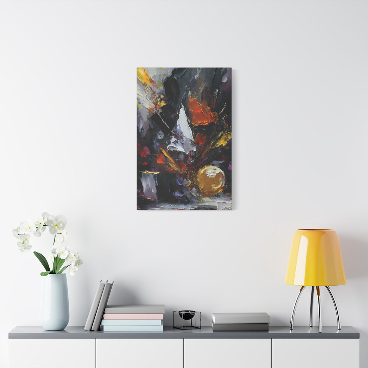 Abstract Oil Painting Print Canvas 20x24,20x30,24x30 24x32,24x36,30x40 32x48,36x48,40x60 Pine-Wood Inner Frame ABS-74