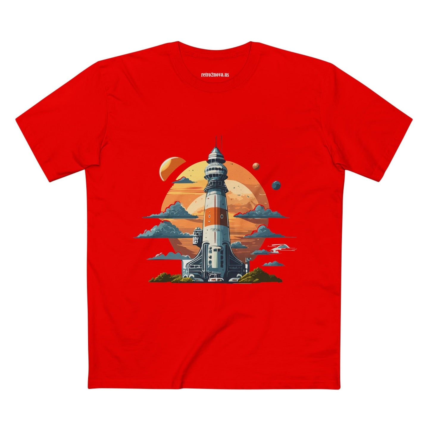 Cosmos Shirt CS3 Unisex Premium Cotton Tee With Original Art Design By Retro2Nova