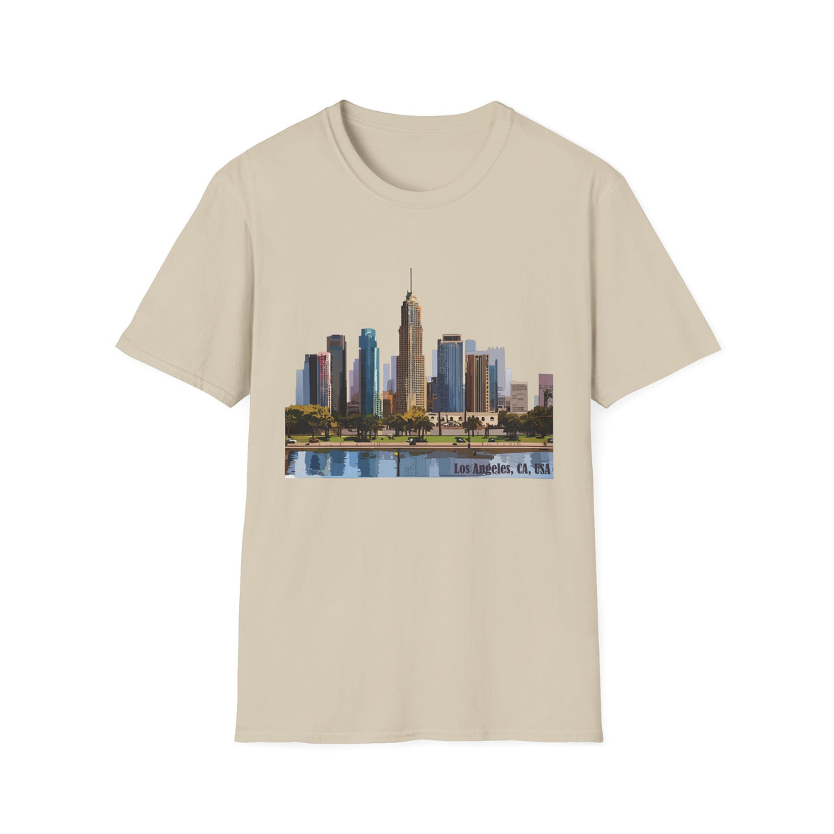 Los Angeles City Skyline T-Shirt | Urban Cityscape Tee