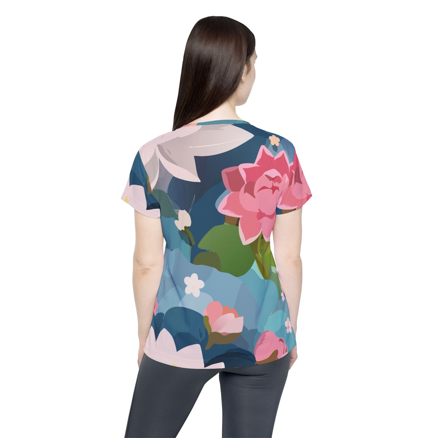 Floral Print Shirt, Shirt with Flowers