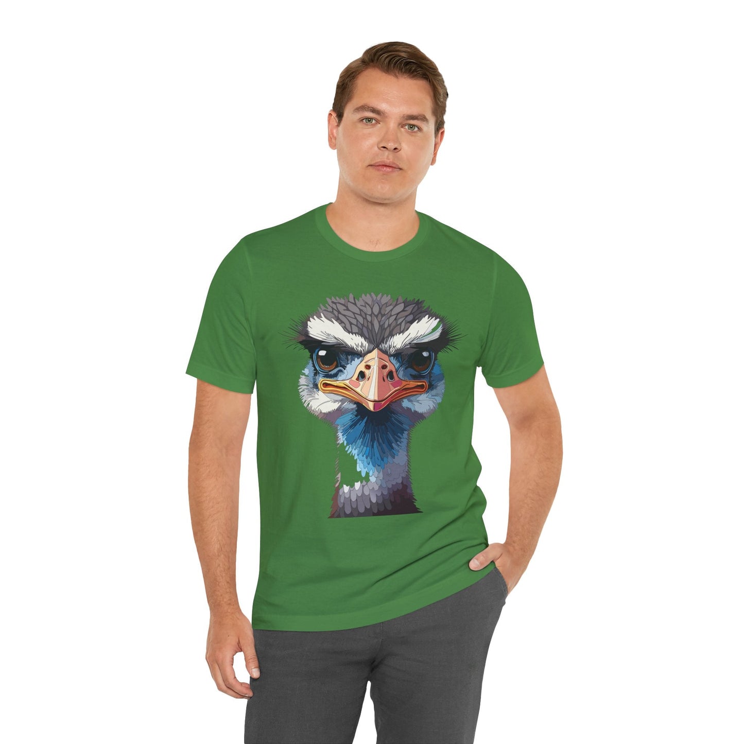Unisex Animal Tee Shirt With Wildlife Art Design For Men And Women Gildan Softstyle 64000