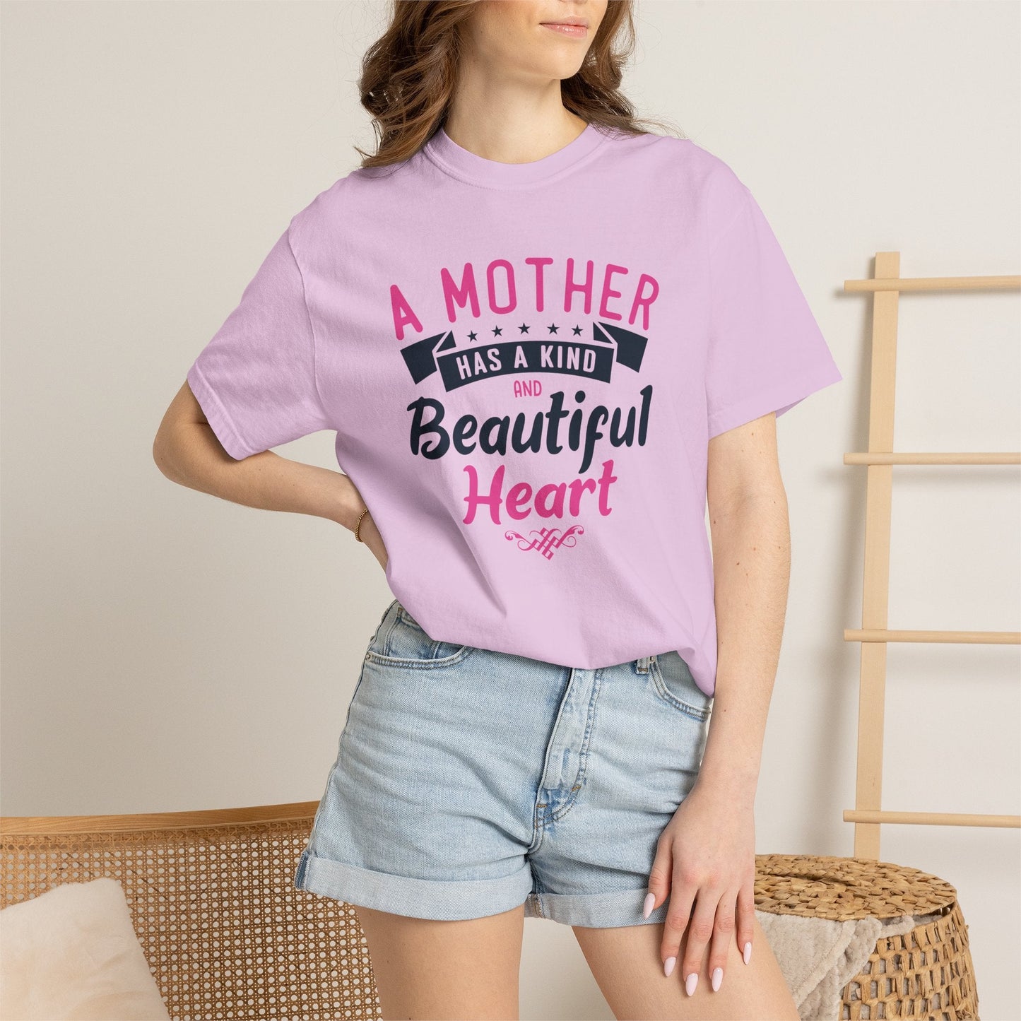 Mom T-shirt Mother Day Mama Tee Unisex Comfort Colors Garment-Dyed Cotton h49