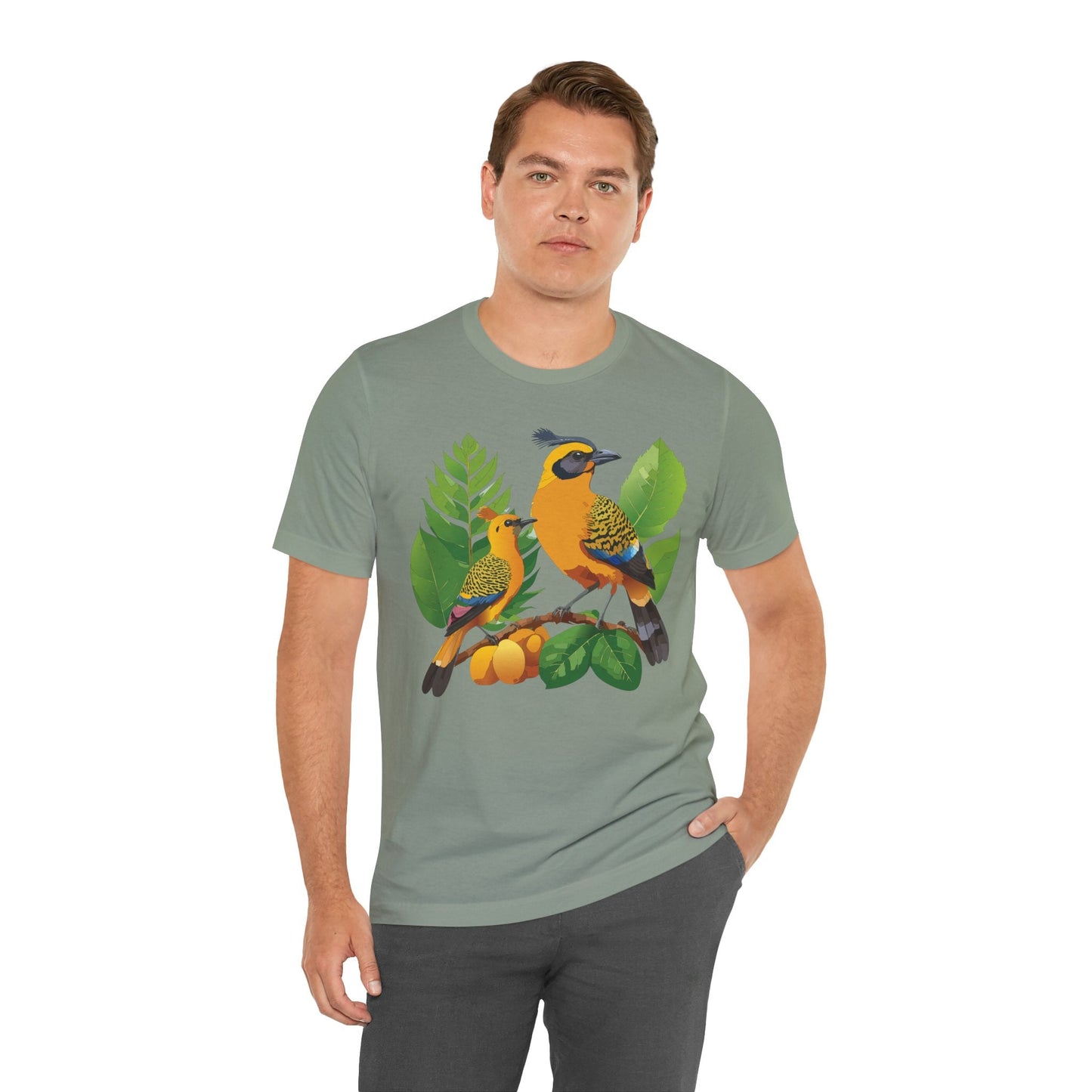 Unisex Animal Shirt With Animals Art Design Tee Shirt Wild Animals Print Graphic