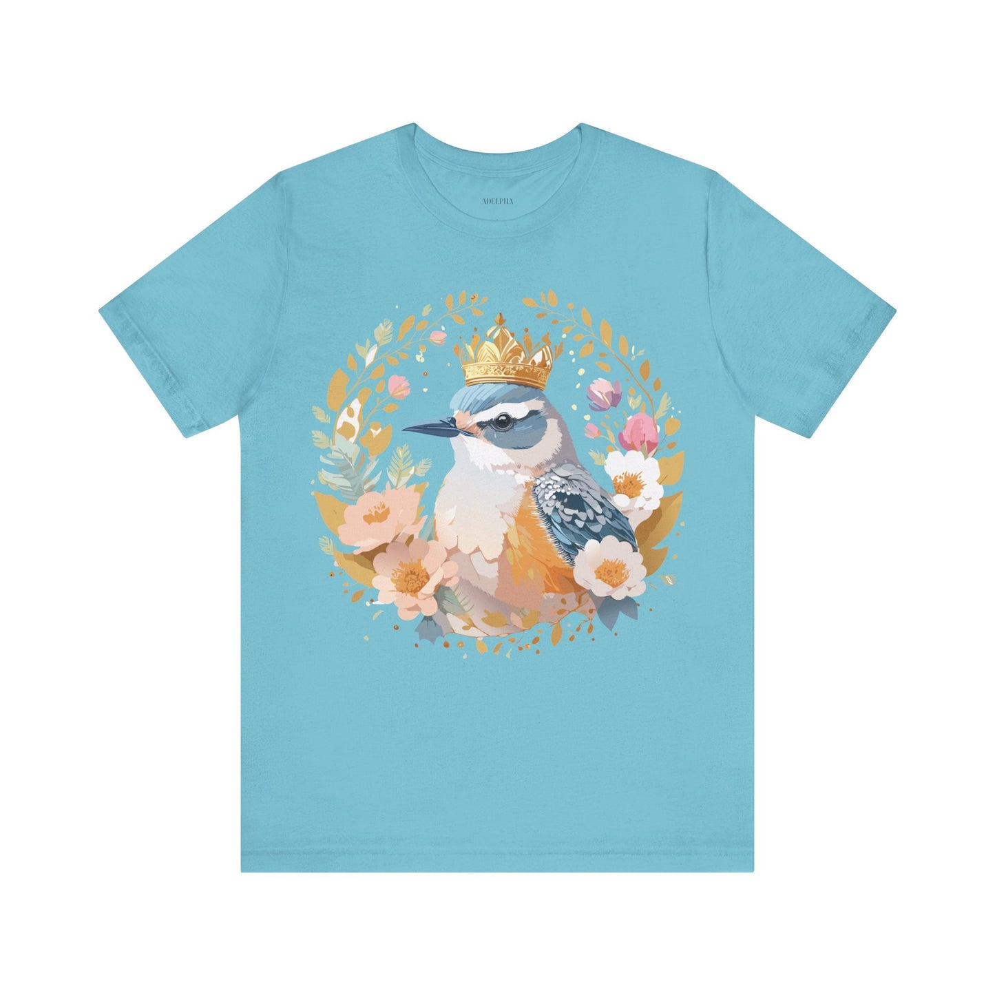 Medallion Graphic Unisex 100 Cotton Vintage Animal Medal Artwork Tee 33