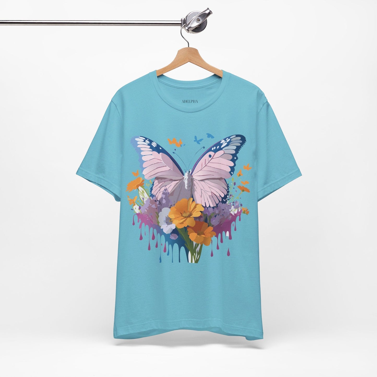 Adelpha Butterfly Graphic Tee Unisex Vintage Inspired Art Design Short Sleeve