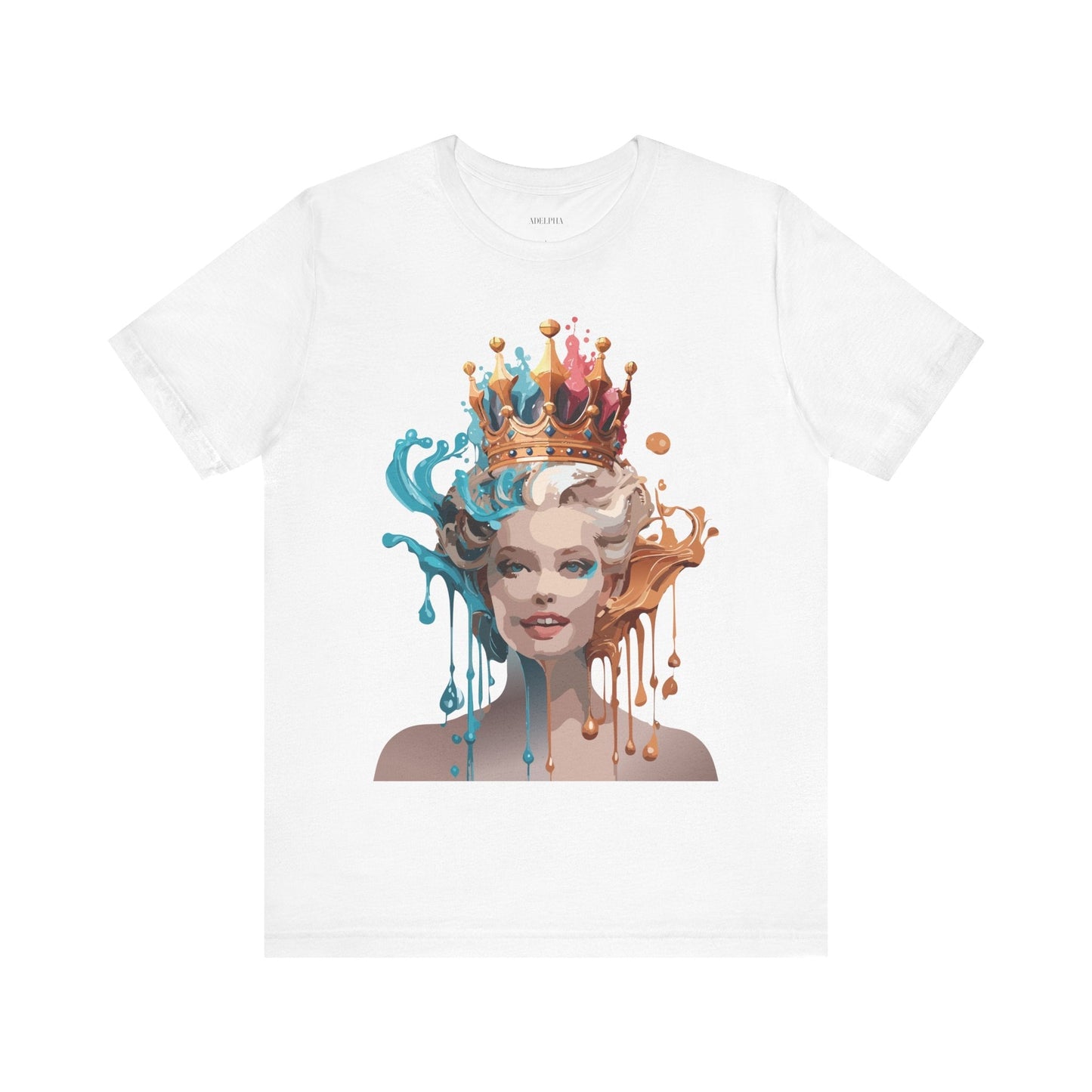 Queen Woman Portrait Graphic Unisex 100 Cotton Vintage Artwork Tee 28