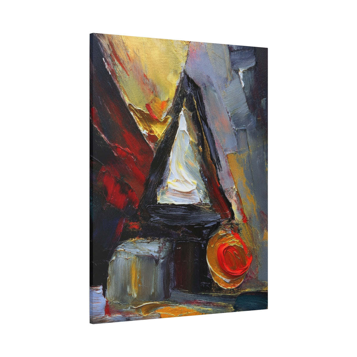 Abstract Oil Painting Print Canvas 20x24,20x30,24x30 24x32,24x36,30x40 32x48,36x48,40x60 Pine-Wood Inner Frame ABS-75