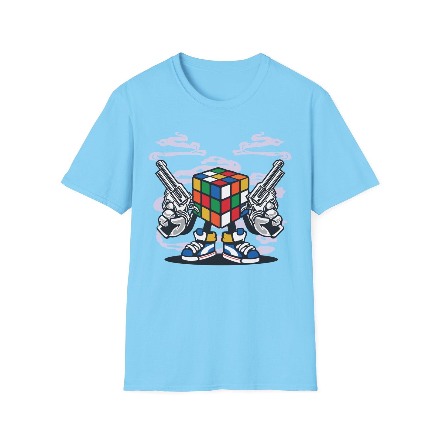 Cartoon Animation Funny T Shirt Gildan Softstyle 64000 Unisex Short Sleeve Cotton Tee