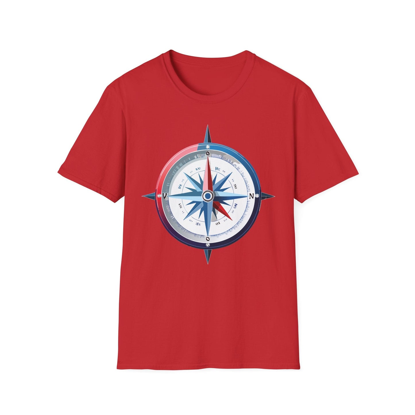 Compass Navigator Graphic Tee Unisex 100 Cotton 5