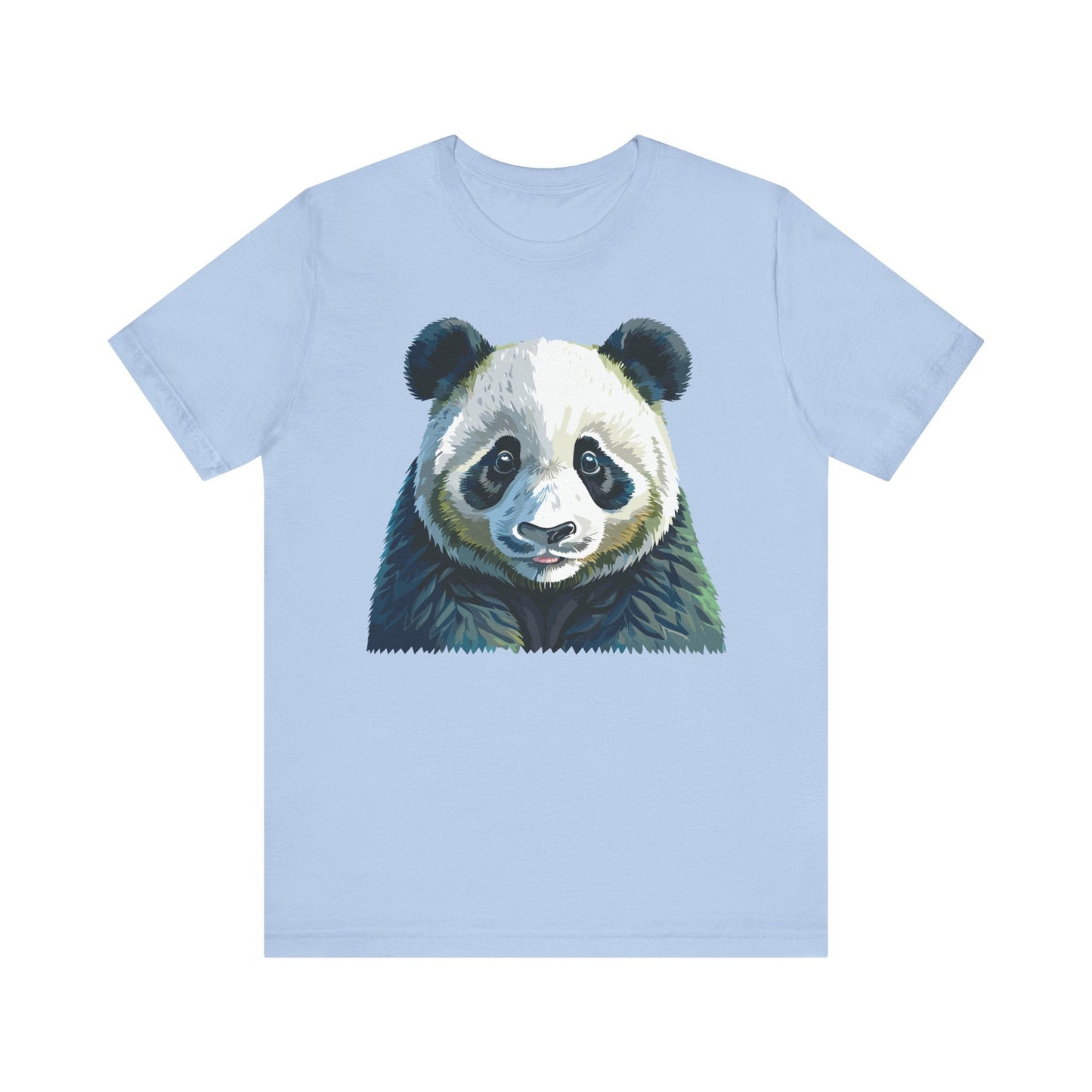 Unisex Animal Graphic Tee Shirt With Wild Animals Art Design Gildan Softstyle 64000