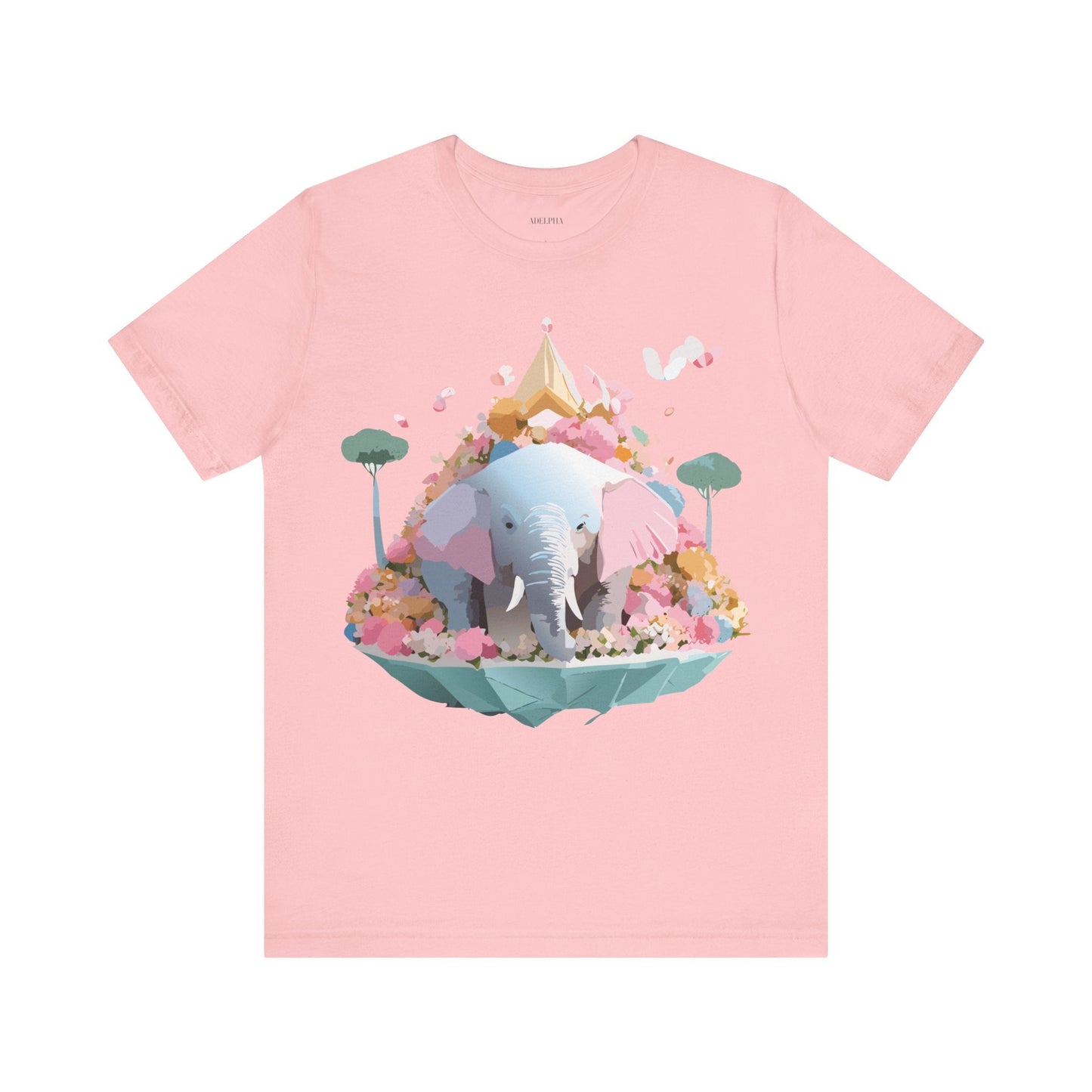 Elephant Graphic Unisex 100 Cotton Jersey Vintage Art Design Tee 19
