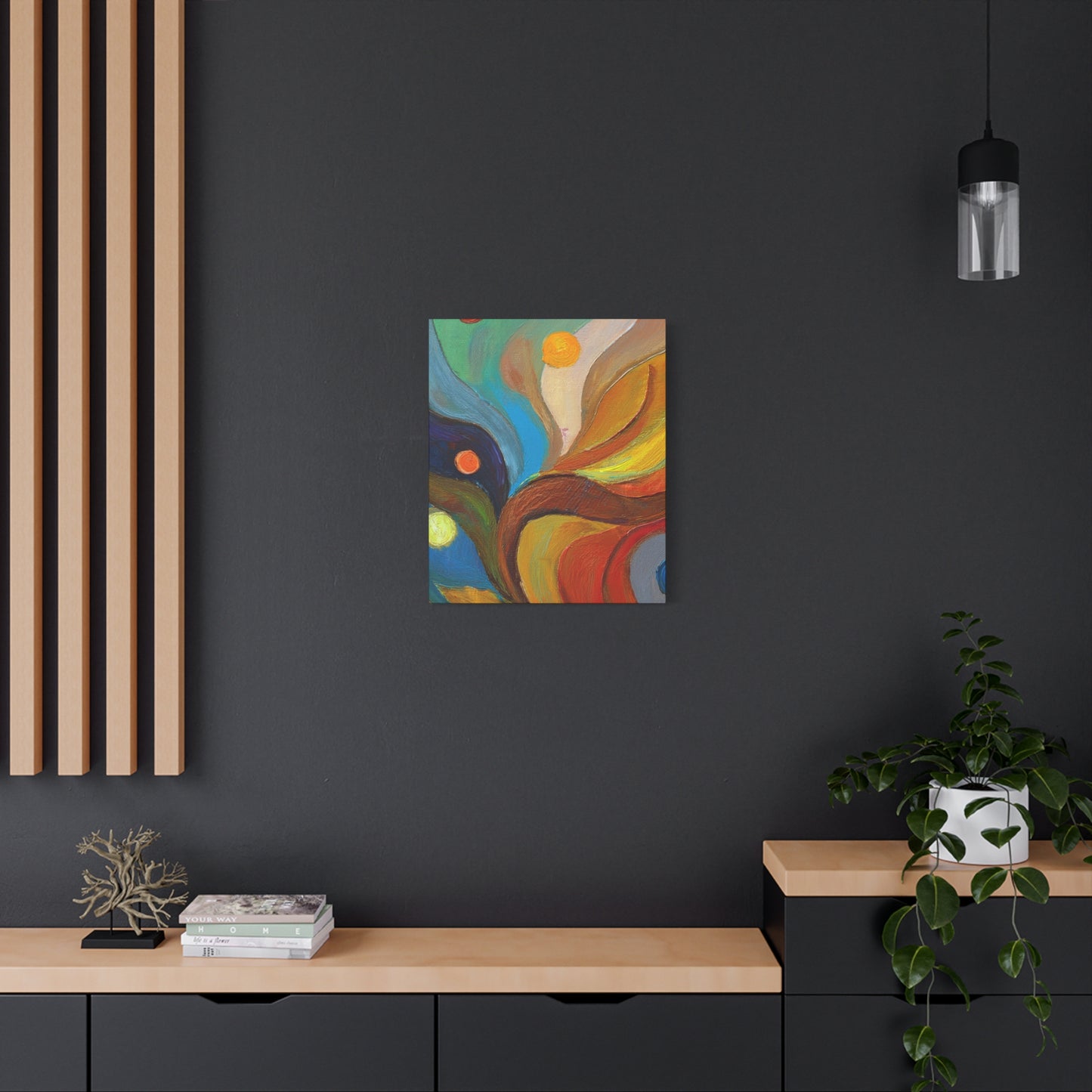 Abstract Oil Painting Print Canvas 20x24,20x30,24x30 24x32,24x36,30x40 32x48,36x48,40x60 Pine-Wood Inner Frame ABS-91