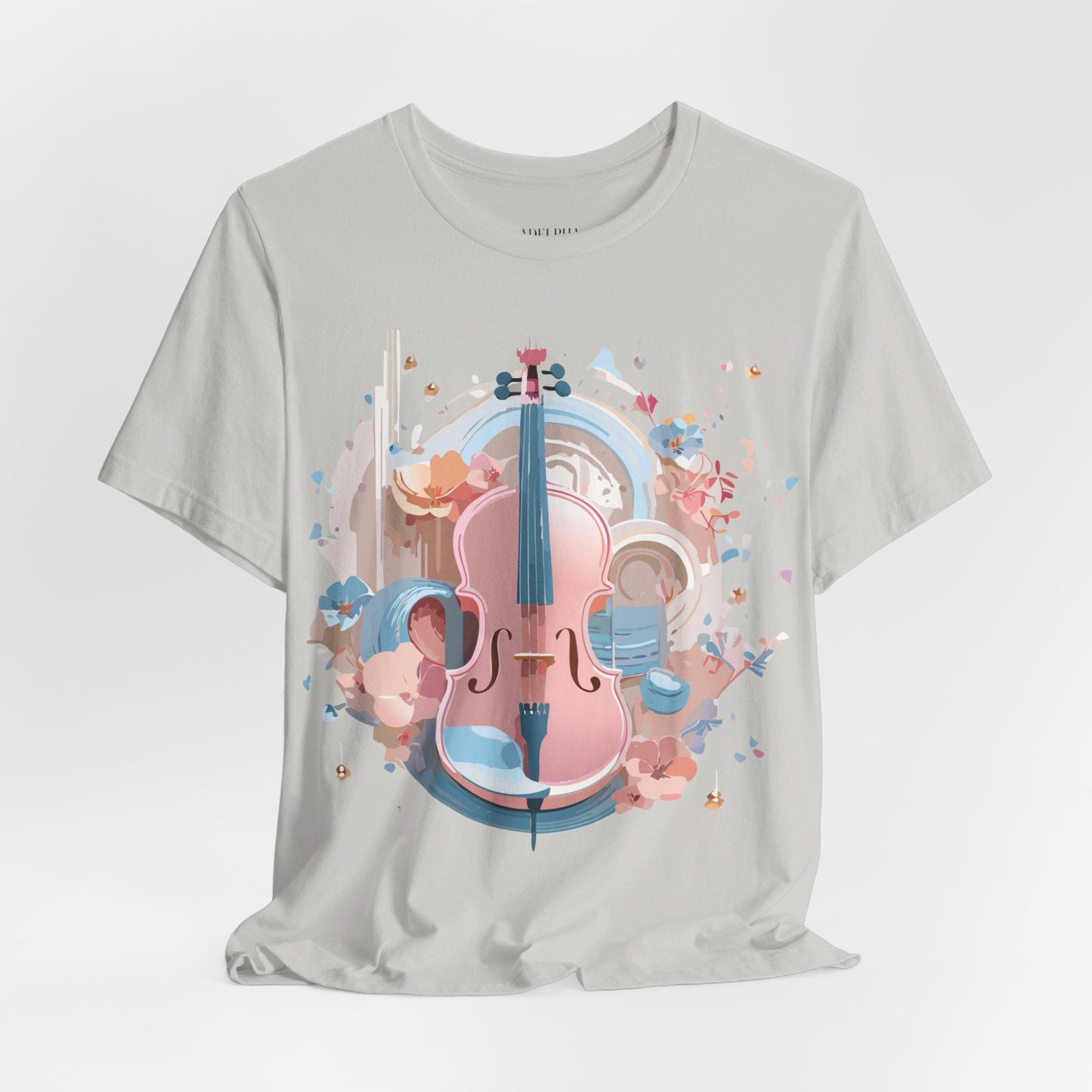 Music Graphic Tee Unisex Jersey Short Sleeve By Adelpha Vintage Inspired Artwork