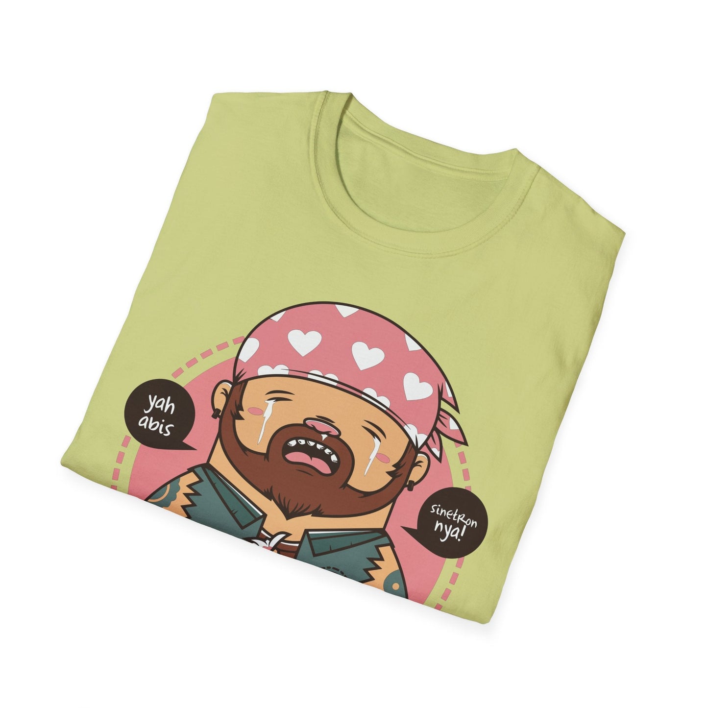 Cartoon Animation T Shirt Unisex Softstyle 100 Percent Ring Spun Cotton Comfort Tee