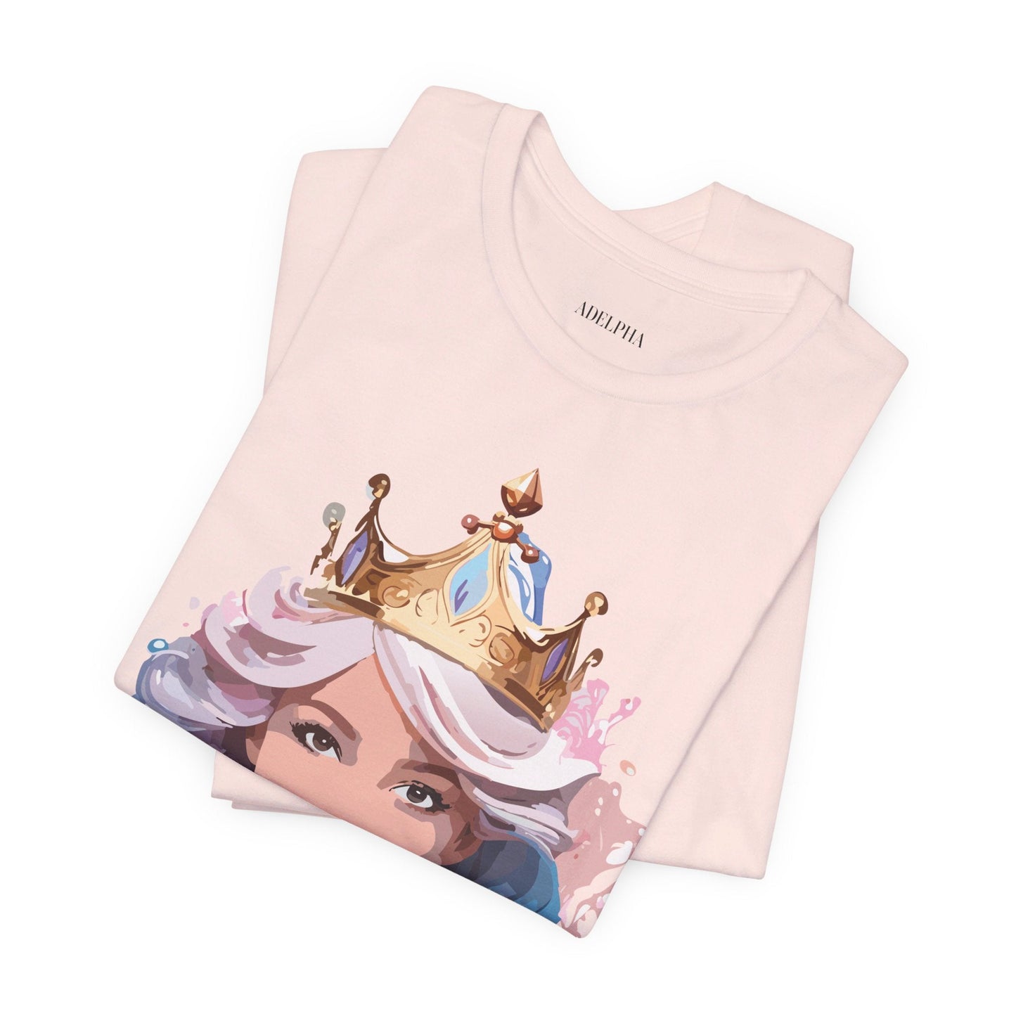 Queen Graphic Tee From Adelpha Vintage Inspired Art Design Unisex Jersey Short Sleeve