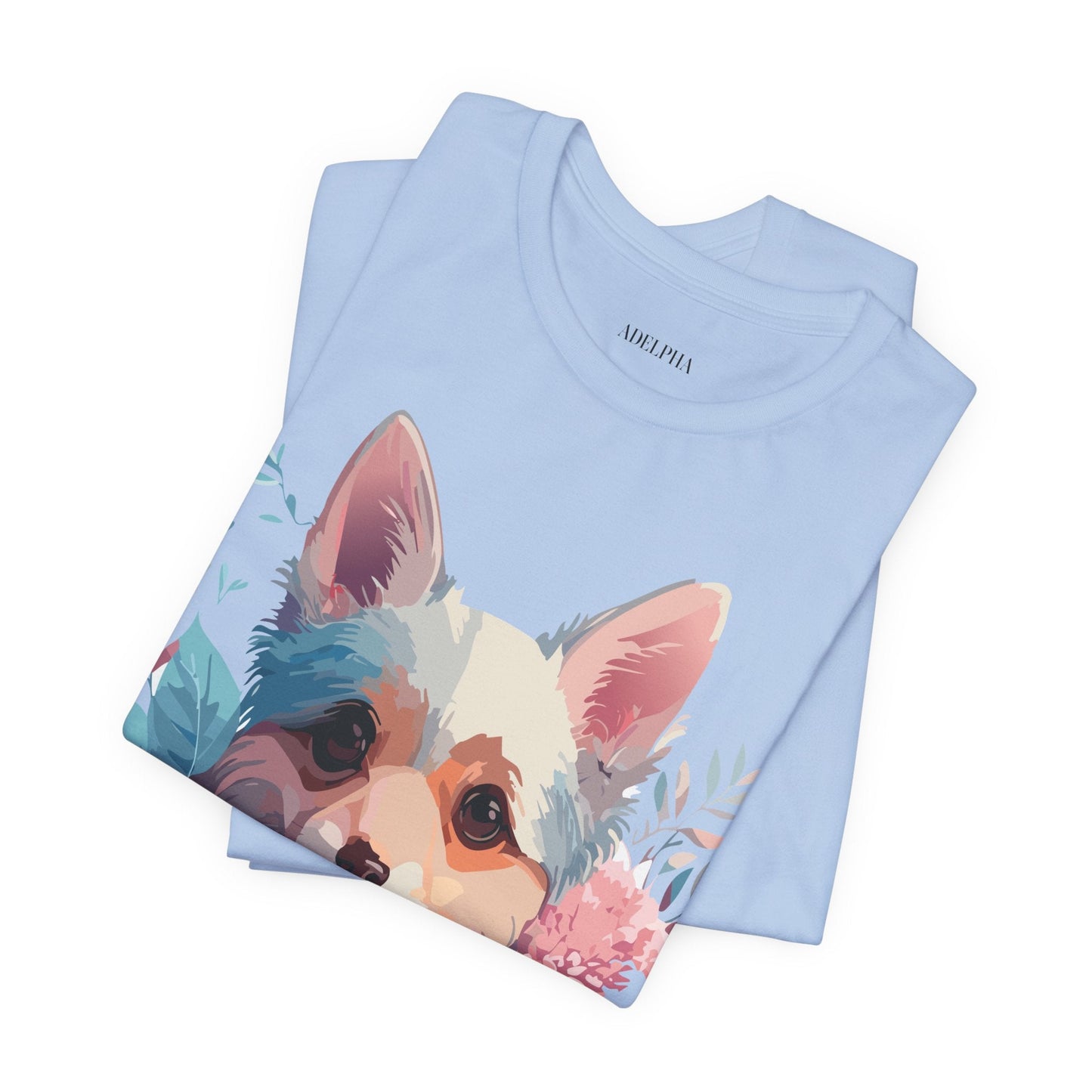 Dog Graphic Tee Unisex Short Sleeve Premium Vintage Inspired Artwork From Adelpha
