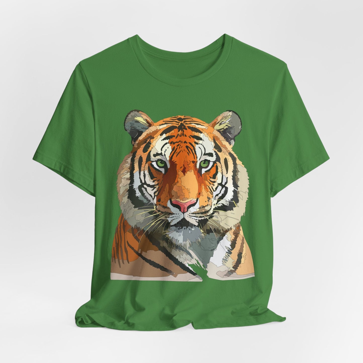 Unisex Animal Graphic Tee Shirt With Wildlife Art Design For Everyday Comfort Gildan 64000