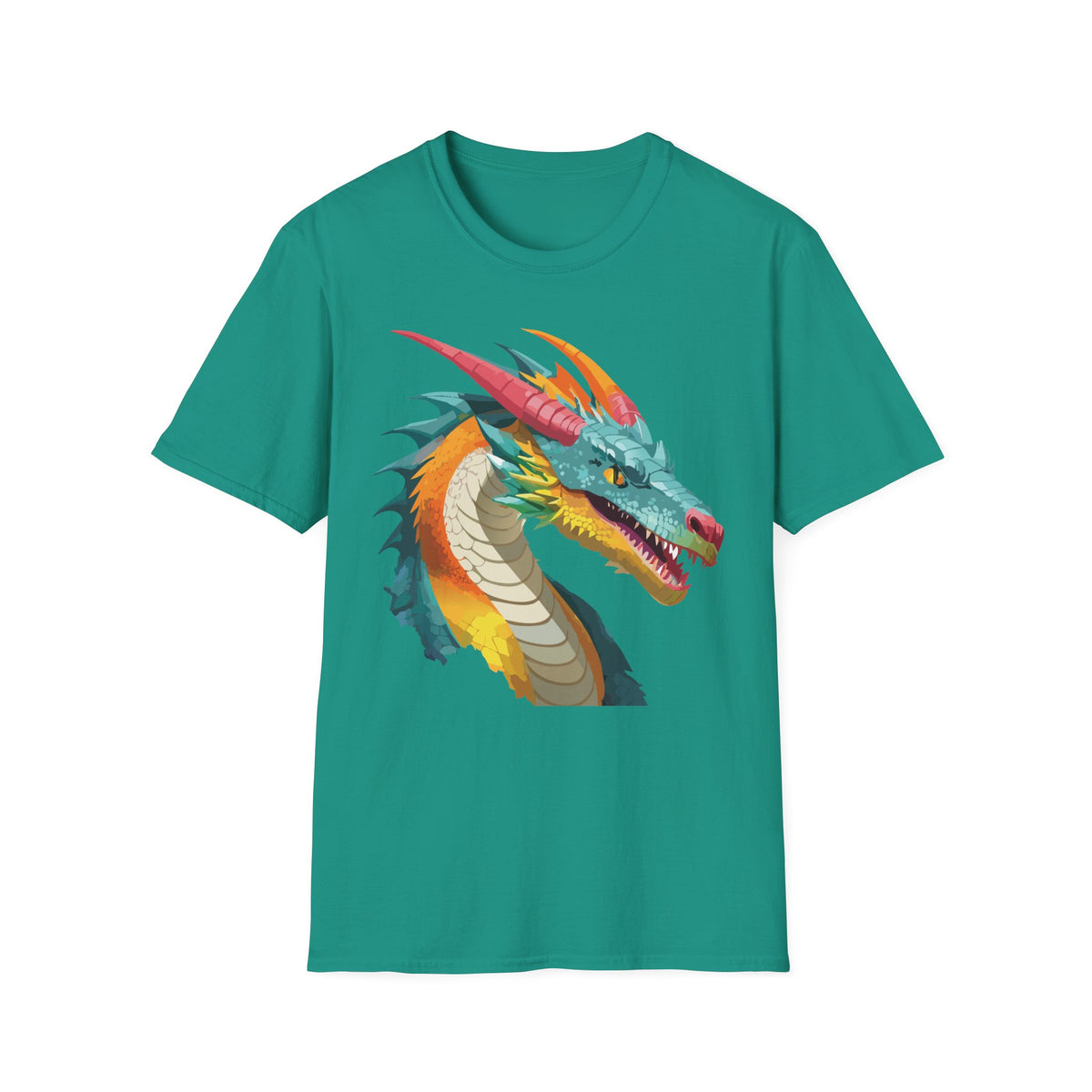 Dragon Graphic Tee Gildan Unisex 100 Cotton Tee Shirt with Animals m25