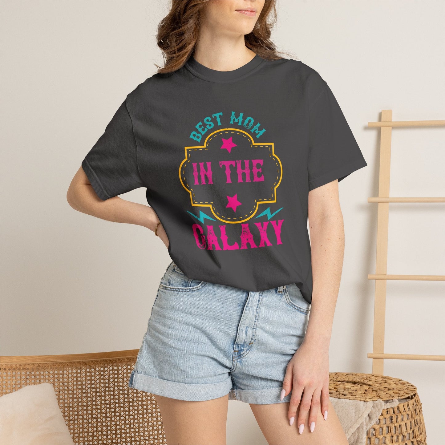 Mom T-shirt Mother Day Mama Tee Unisex Comfort Colors Garment-Dyed Cotton h65