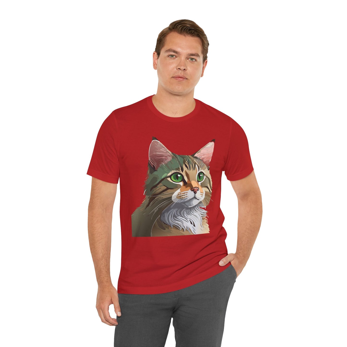 Unisex Animal Shirt Tee With Animals Art Design Wild Animals Print Tee Shirt Comfort Fit